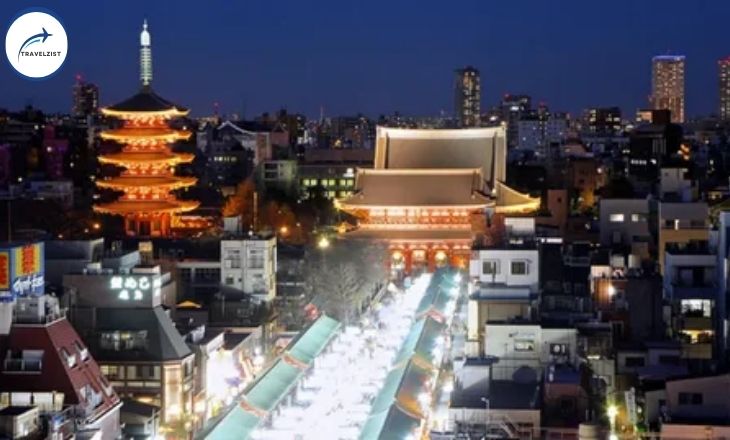 Sensoji Temple in Asakusa