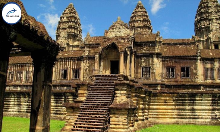 Angkor Wat Map For Cambodia