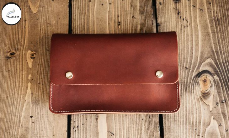 leather Wing passport wallet