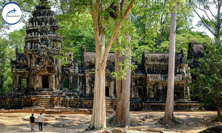  Thommanon, grand complex of Angkor Thom in Cambodia