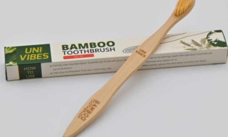 Plastic-Free Bamboo Toothbrush